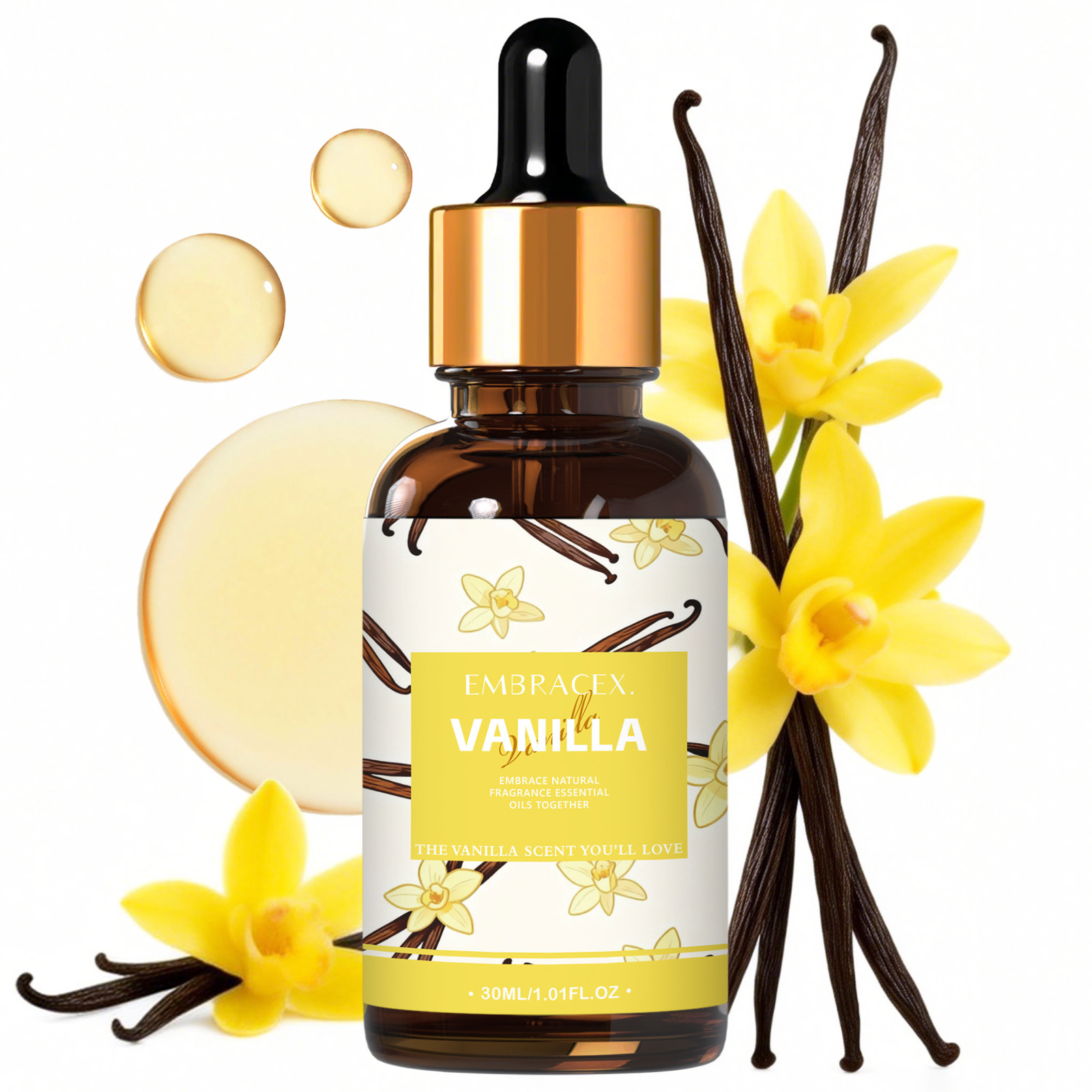 30ml Vanilla Essential Oil For - Candle Making Raw Material review and price