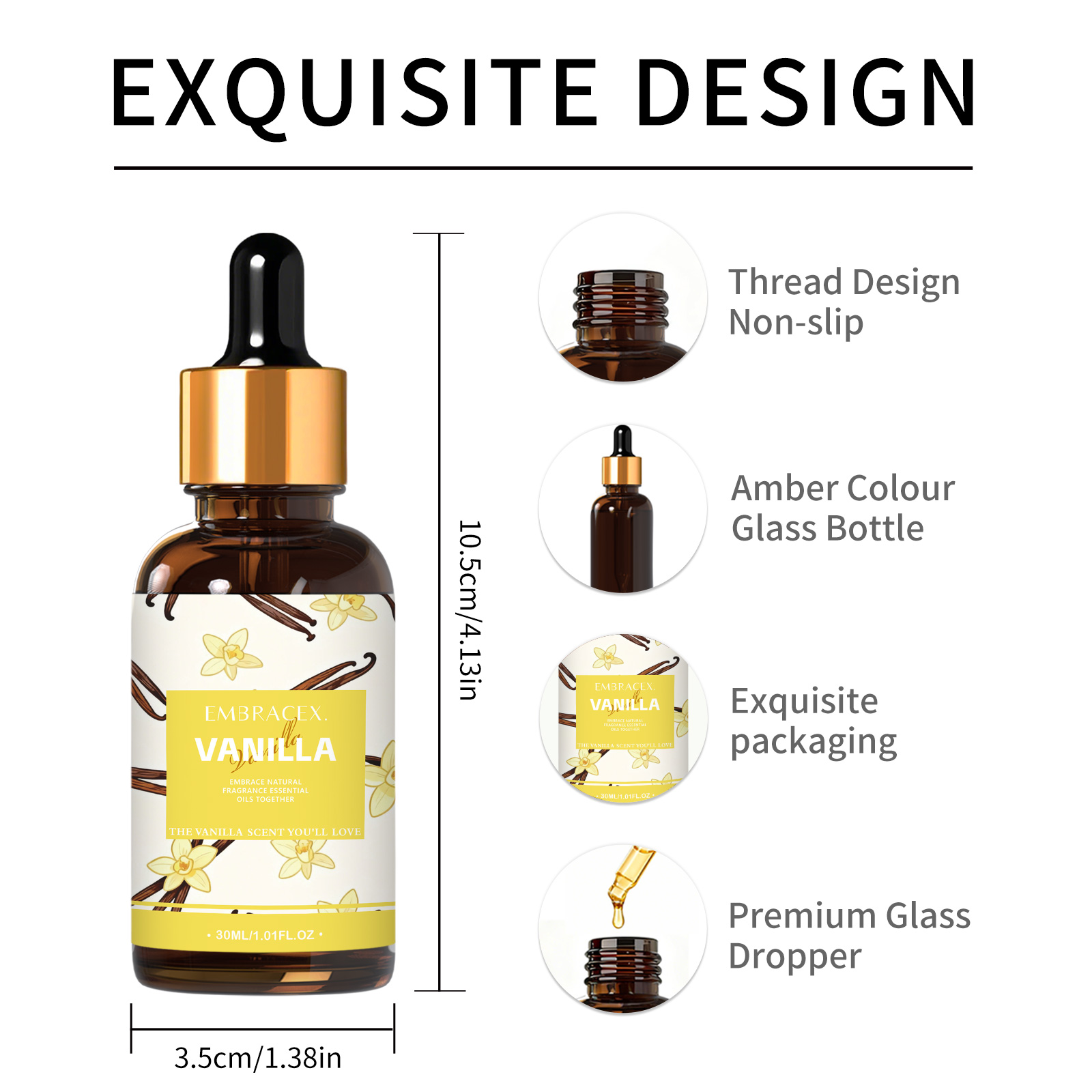 30ml Vanilla Essential Oil For - Candle Making Raw Material review and price