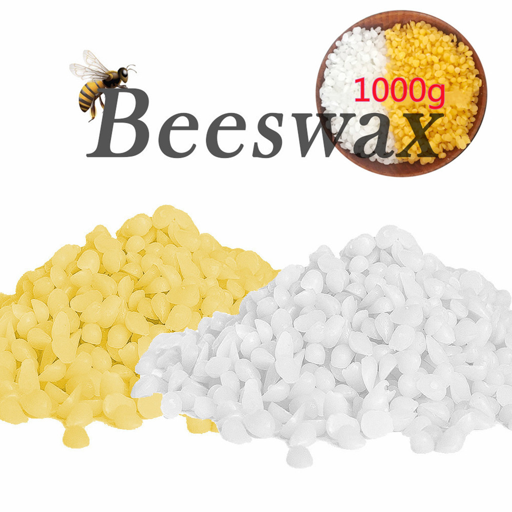 1000g Pure Natural Beeswax 100 - Candle Making Soy Wax review and price