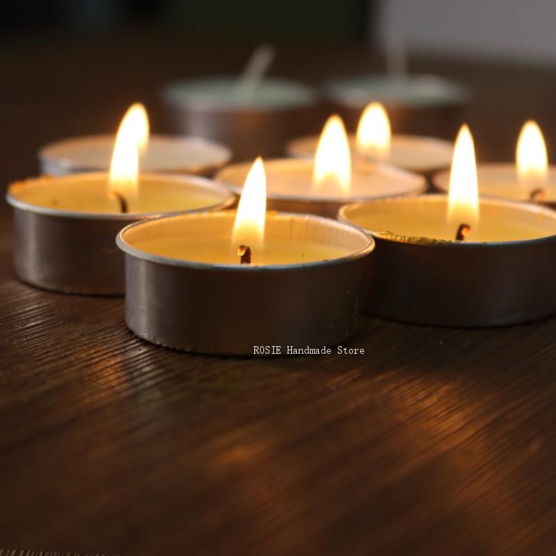 Empty Tea Wax Circular Aluminu - Candle Making Soy Wax review and price