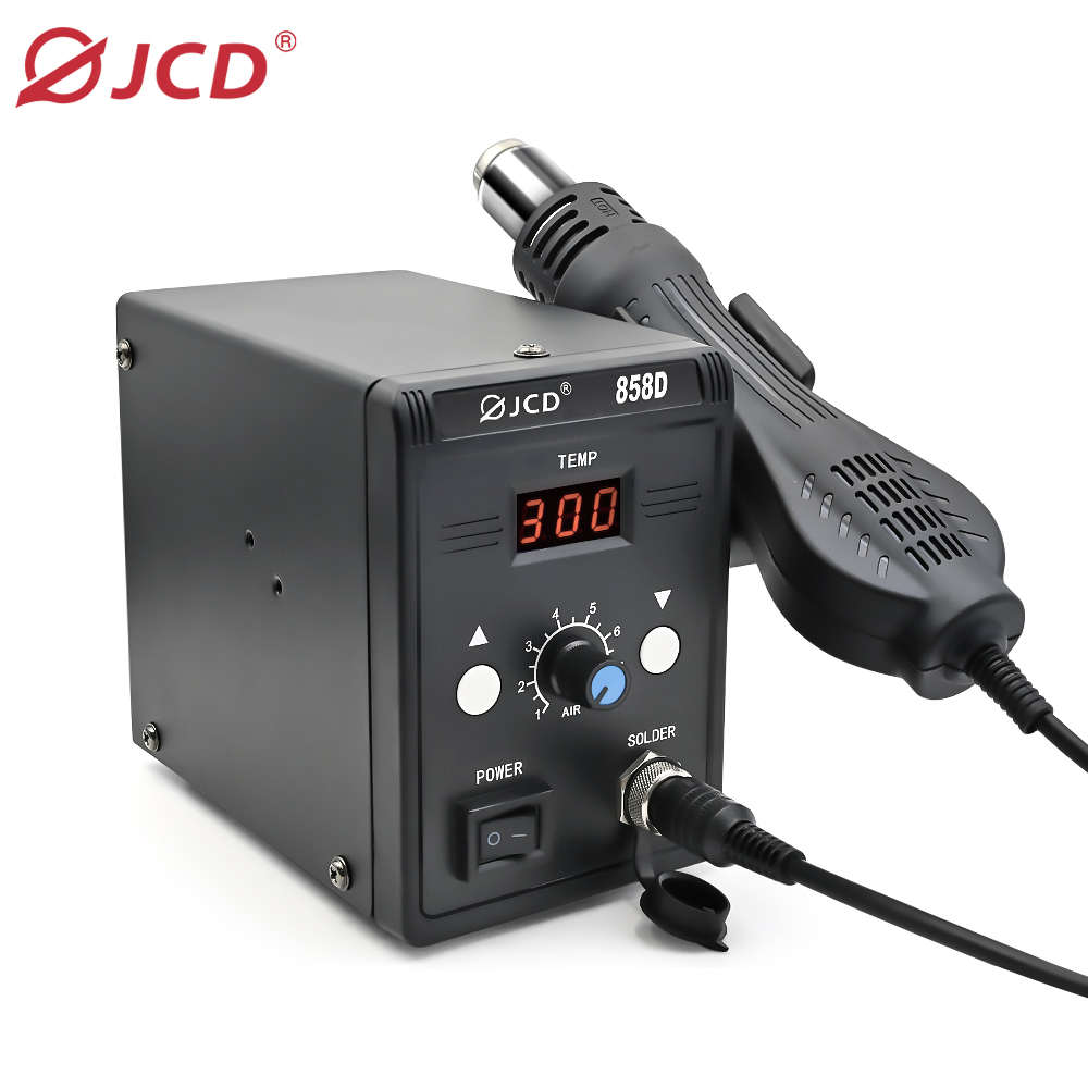 JCD Hot Air Gun 858D BGA Rewor - Heat Gun Embossing review and price