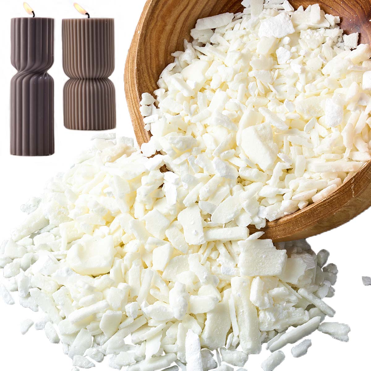 1 Pounds Pure White Soy Wax Fo - Candle Making Raw Material review and price