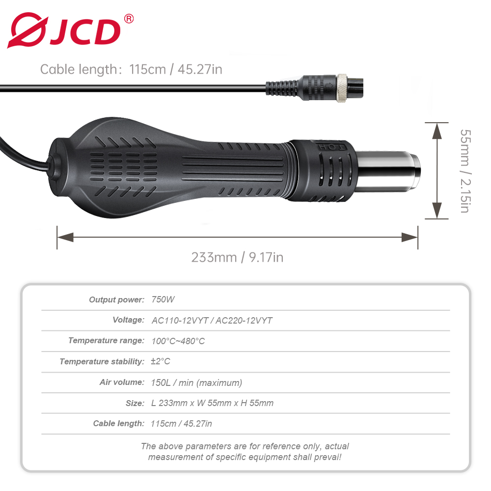 JCD HOT AIR GUN Soldering stat - Heat Gun Embossing review and price