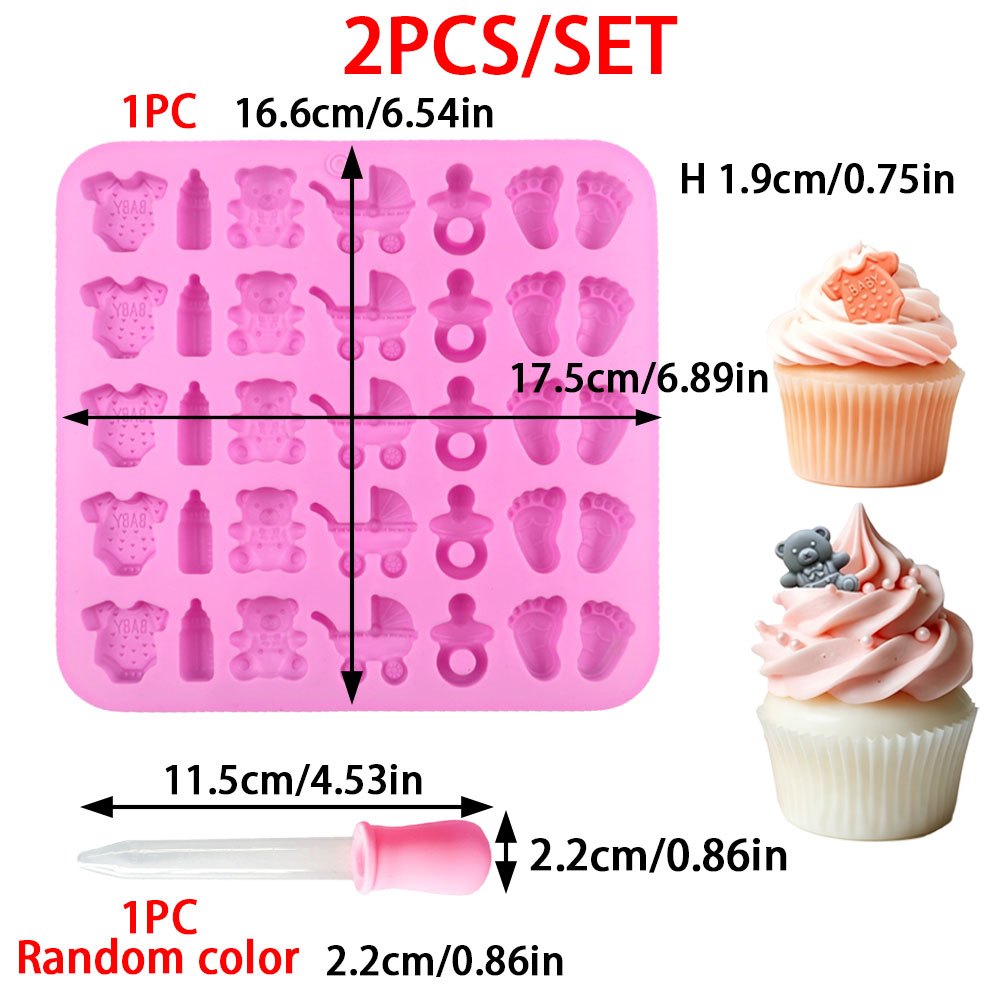 2pcs Silicone Mold Set 35-Cavi - Candle Making Soy Wax review and price