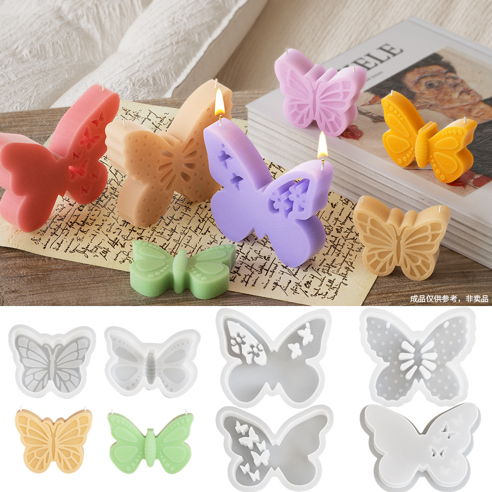 1PC DIY Butterfly Aroma Candle - Candle Making Soy Wax review and price