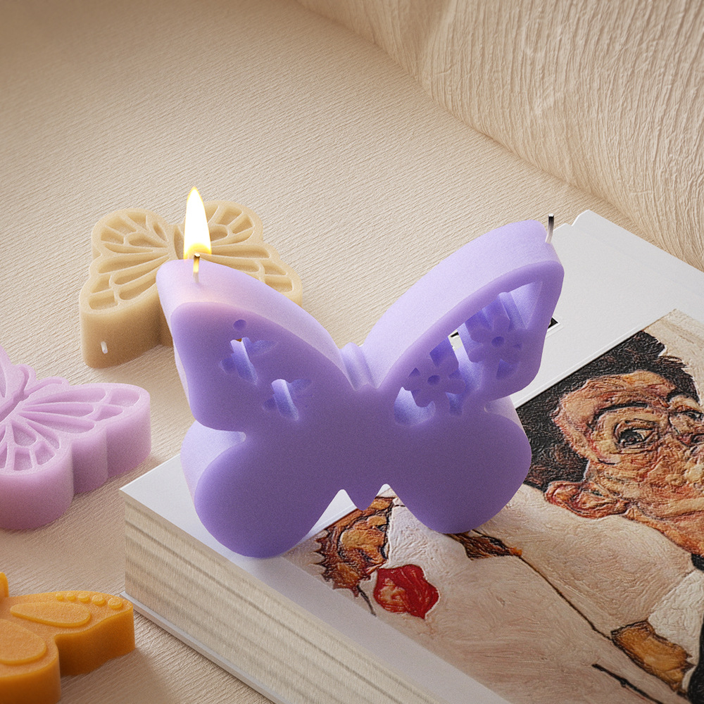 1PC DIY Butterfly Aroma Candle - Candle Making Soy Wax review and price
