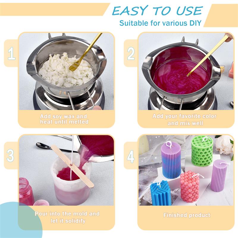 100/500g/1kg Pure Soy Wax Para - Candle Making Soy Wax review and price