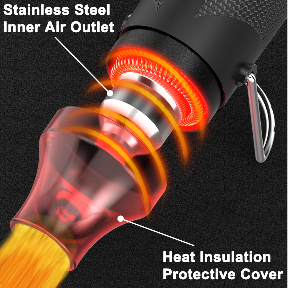 300W Hot Air Gun Portable Mini - Heat Gun Embossing review and price